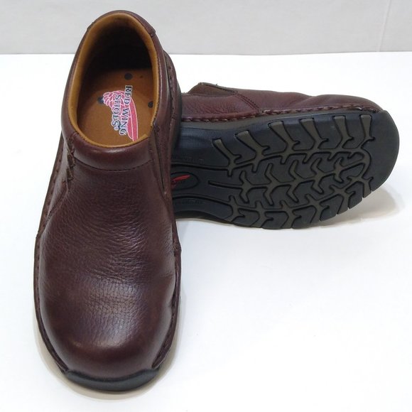 Red Wing Shoes 1621 Slip On Women US 6.5B Slip & Oil Resistant ASTM F2892-11 NIB - Picture 1 of 14